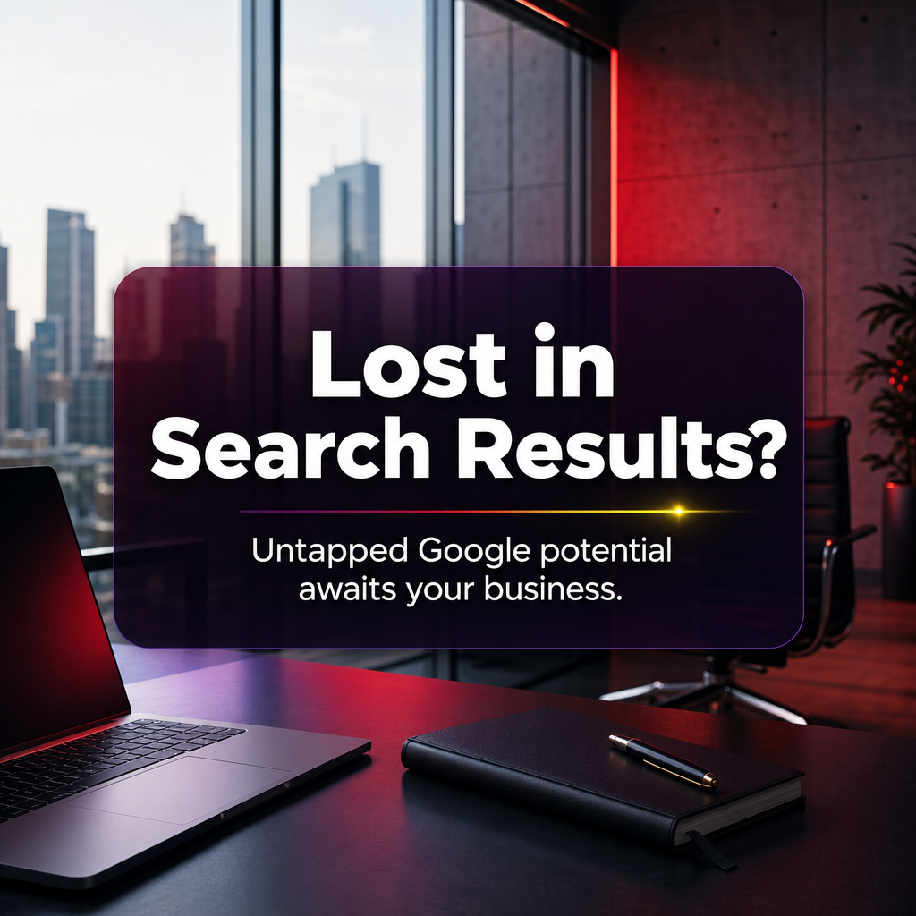 Published campaign visual: Lost in Search Results?